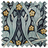 William Morris At Home Pimpernel Velvet, Indigo - Roman Blind
